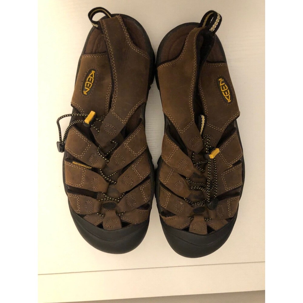Keen Men's Sandals Size 11 Adult Brown Black Waterproof Great Condition!
